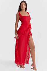 Karlee Dress | Women's Elegant Maxi Dress with Slit