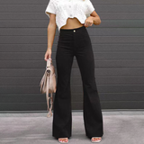 Bronte Pants | High-Waisted Flared Pants for Women in Eco Corduroy Fabric