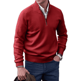 Faelan Men's Jumper | Cashmere Quarter Zip Jumper