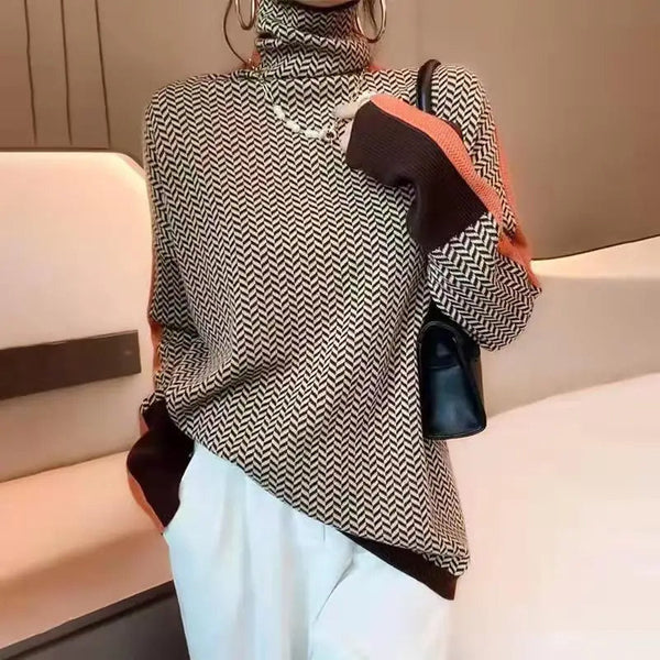 Leslie Sweater | Women's Knit Turtleneck Sweater