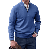 Faelan Men's Jumper | Cashmere Quarter Zip Jumper