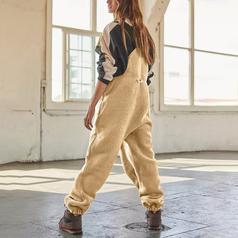 Odelle Overalls | Cozy Fleece-Lined Winter Overalls