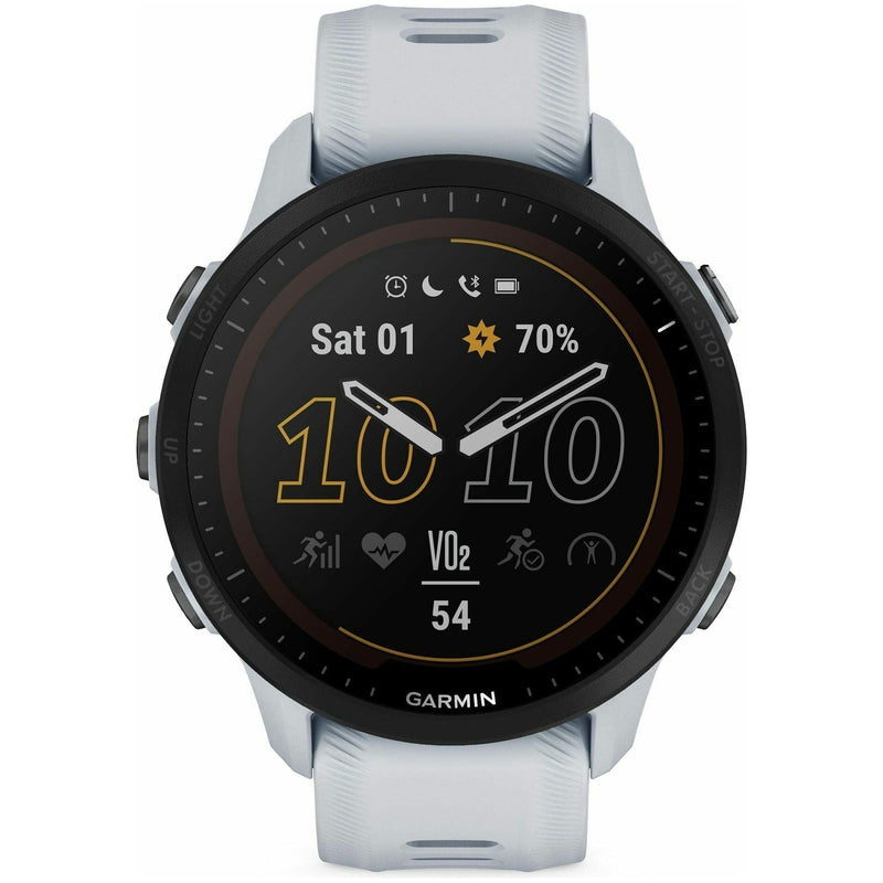 Garmin Forerunner 955 Solar HRM With GPS Watch - White
