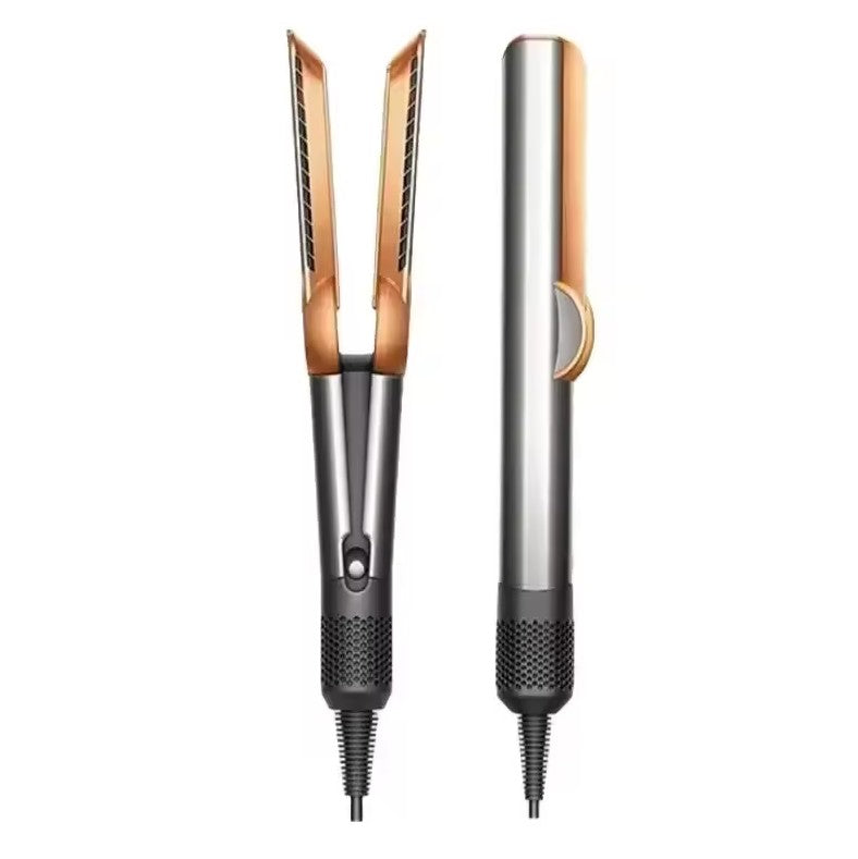 Hair Styling Tool | 2-in-1 Hot Air Brush Straightener