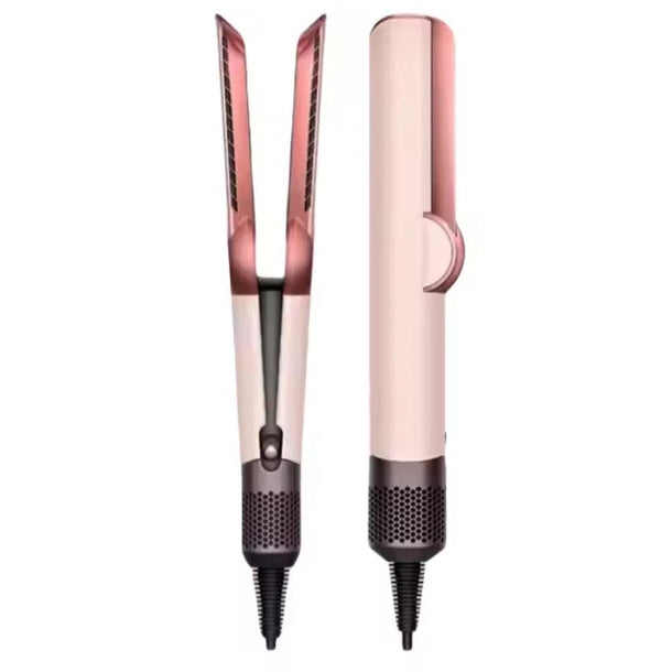 Hair Styling Tool | 2-in-1 Hot Air Brush Straightener
