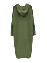 Helga Cardigan | Longline Hooded Knitted Cardigan