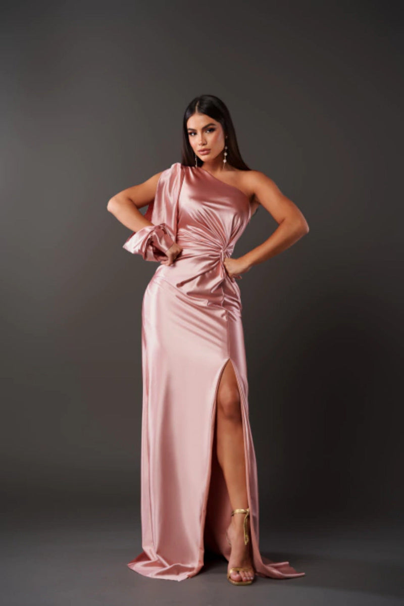 Basmira Summer Dress | Elegant Flowy Women’s Dress in Multiple Colors