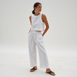 Xian Two Piece Set | Lightweight Linen Summer Co-ord for Women