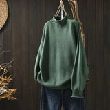 Penelope Sweater | Cozy Turtleneck Oversized Knitted Jumper