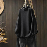 Penelope Sweater | Cozy Turtleneck Oversized Knitted Jumper