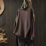 Penelope Sweater | Cozy Turtleneck Oversized Knitted Jumper