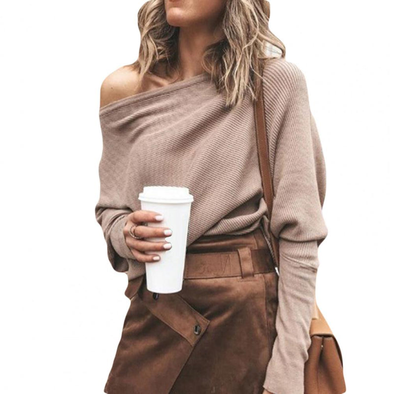 Evelyn Off-Shoulder Jumper | Stylish and Comfortable Sweater