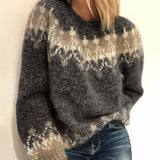 Earlene Jumper | Cozy Icelandic Knit Jumper