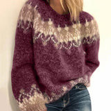 Earlene Jumper | Cozy Icelandic Knit Jumper