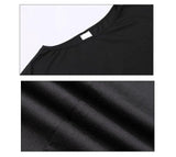 Meila Top | Asymmetric Black Long Sleeve Tunic