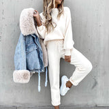 Hera Set | Soft Knit Loungewear Set for Women